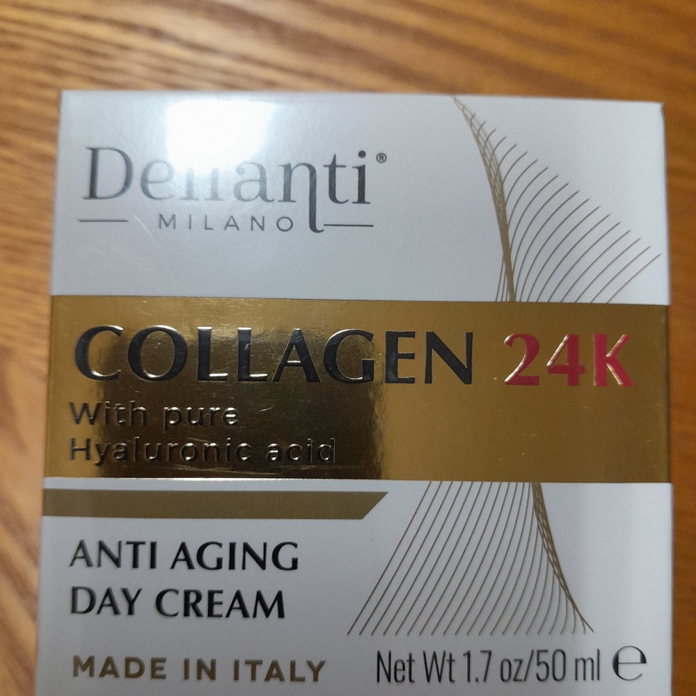 COLLAGEN 24K  ANTI-AGING DAY CREAM NWT Size:1.7oz Delfanti Milano